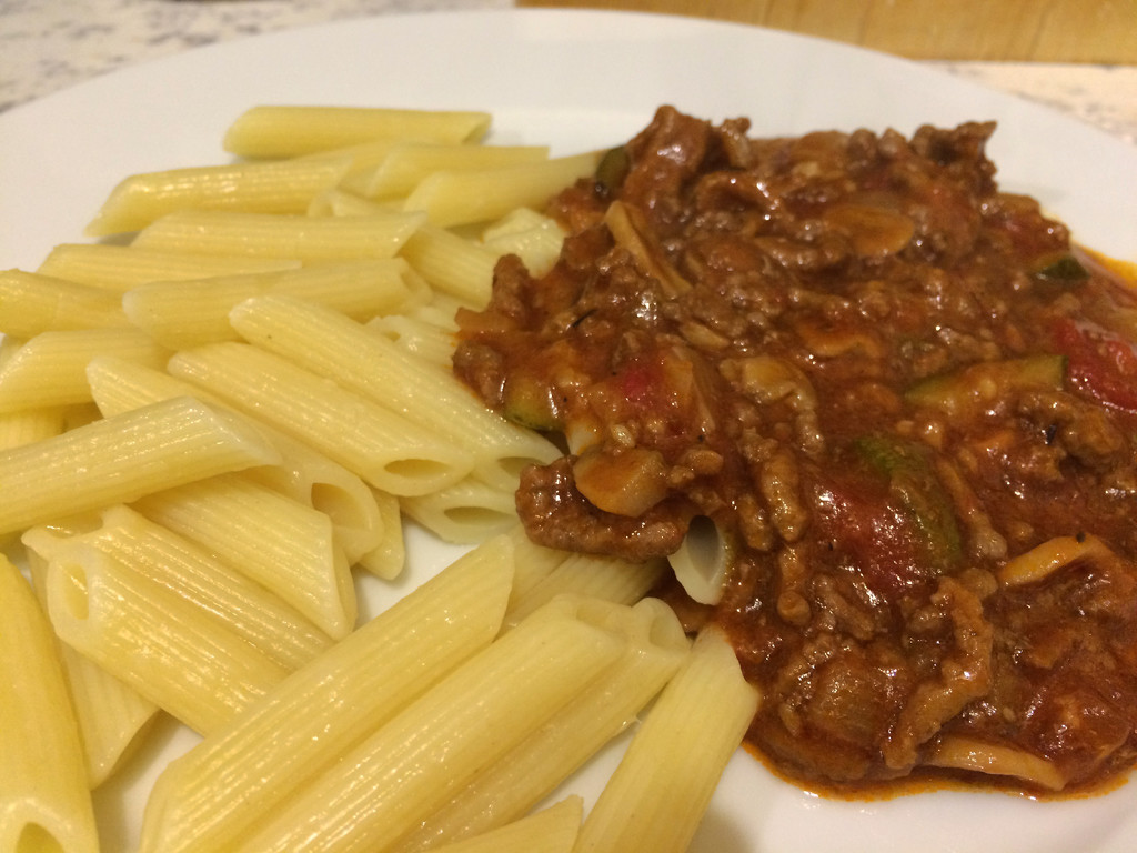 Rich and Meaty Bolognese by bizziebeeme