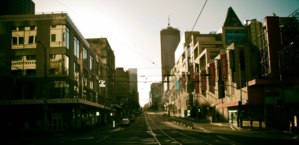 Looking down LaTrobe Street by annied