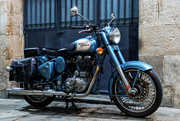 15th Jan 2015 - Blue Motorcycle