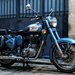 Blue Motorcycle by jborrases