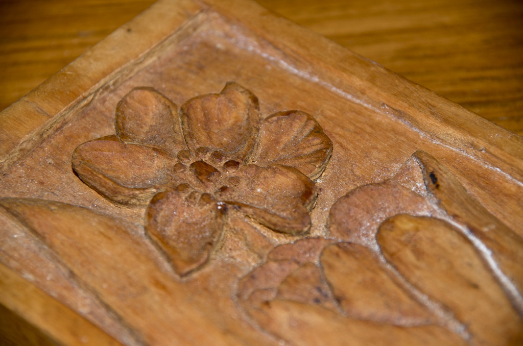Carved Wooden Block by houser934