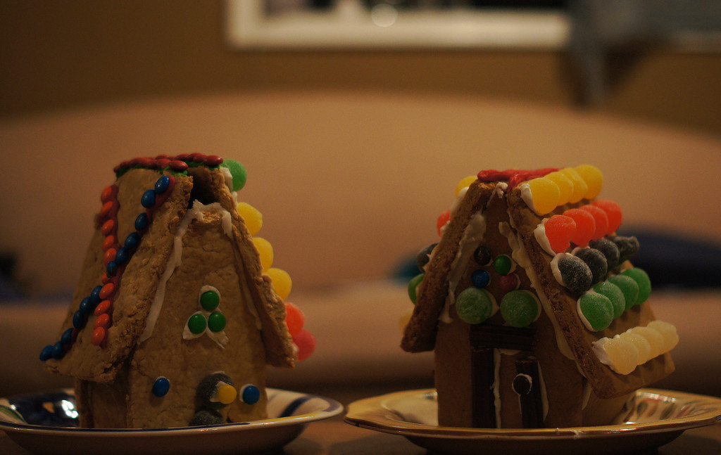 Gingerbread Houses by jawere