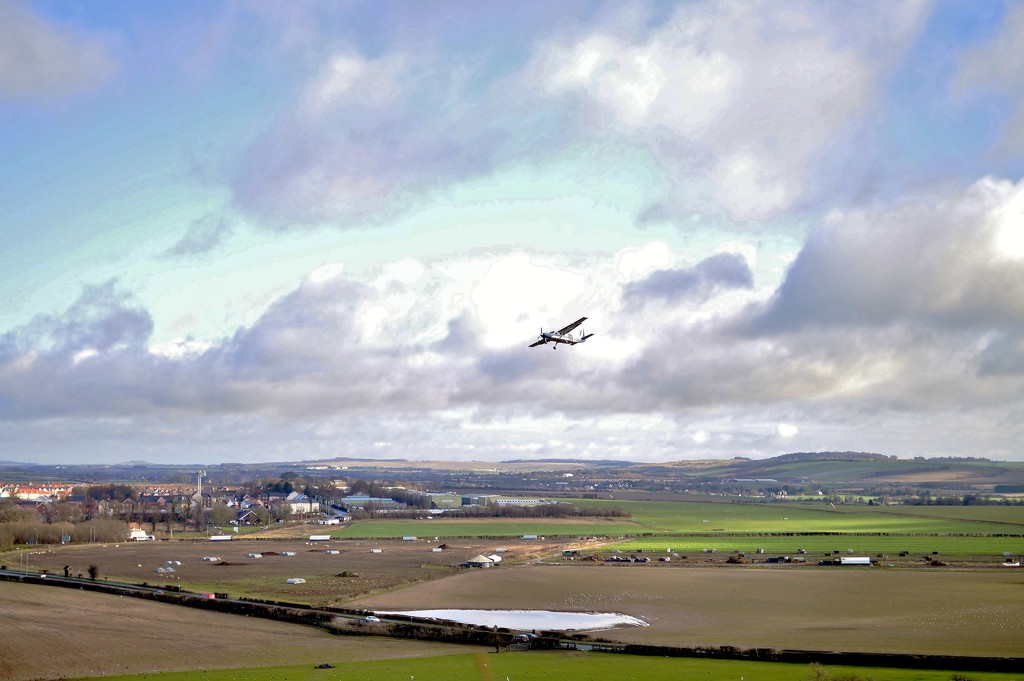 Old Sarum Airfield by susie1205