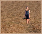 19th Jan 2015 - Taryn in the Hay Paddock...