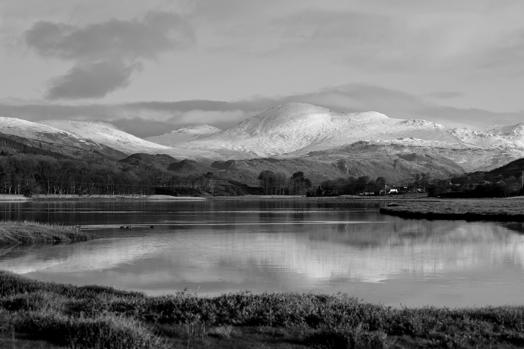 Snow on The Hills by motherjane