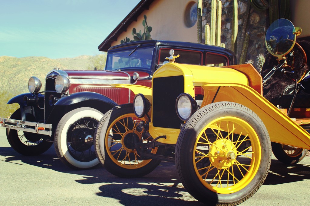 Model A and Model T Speedster by kerristephens