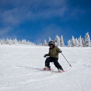 19th Jan 2015 - Skiing down Southern Comfort
