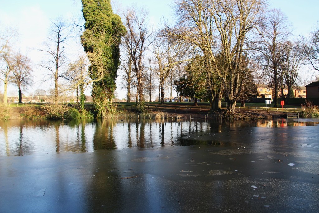 Icy Lake by oldjosh