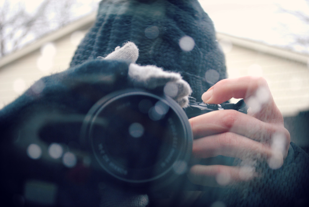 Shooting with Icy Fingers by alophoto