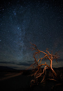 16th Jan 2015 - Milky Way over Death Valley Mesquite Sand Dunes 