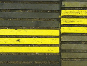 19th Jan 2015 - Tube platform yellow