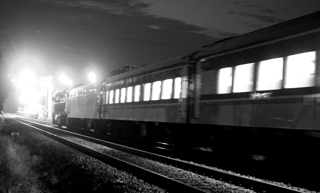"Riding the Night Train"... by tellefella
