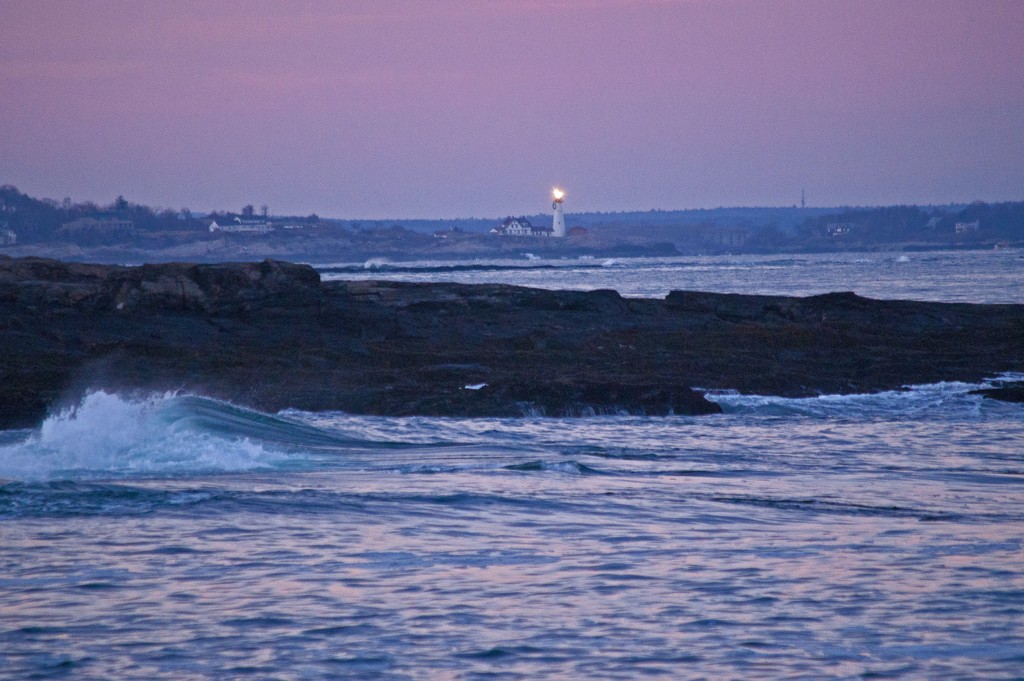 Portland Headlight viewed from Two Lights by dianen