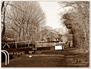 25th Jan 2015 - Canal View From A Lock