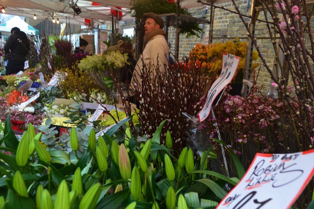 Columbia Road flower market by tomdoel