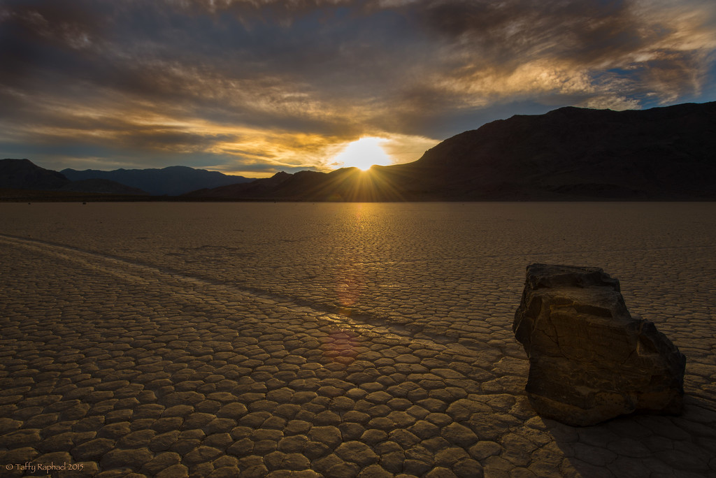 "The" Rock at Racetrack Playa by taffy