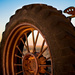 Old Tractor Spokes by ckwiseman