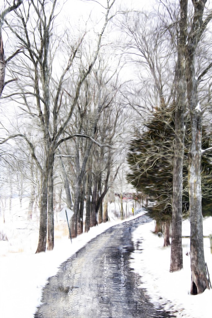 A Winter Drive Through by digitalrn