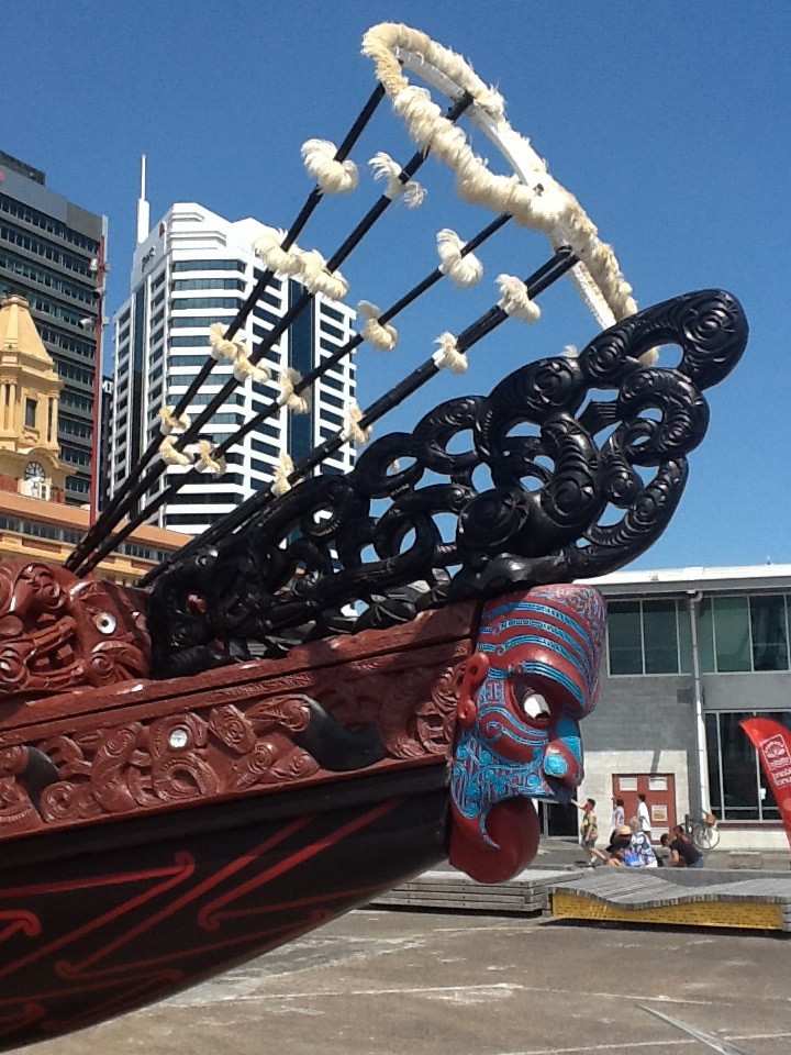 Maori boat by chimfa