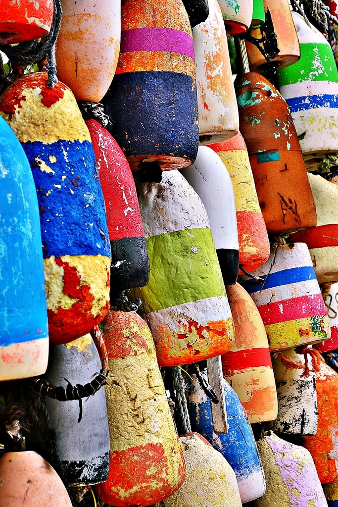Floats and Buoys (looks nice on black) by soboy5