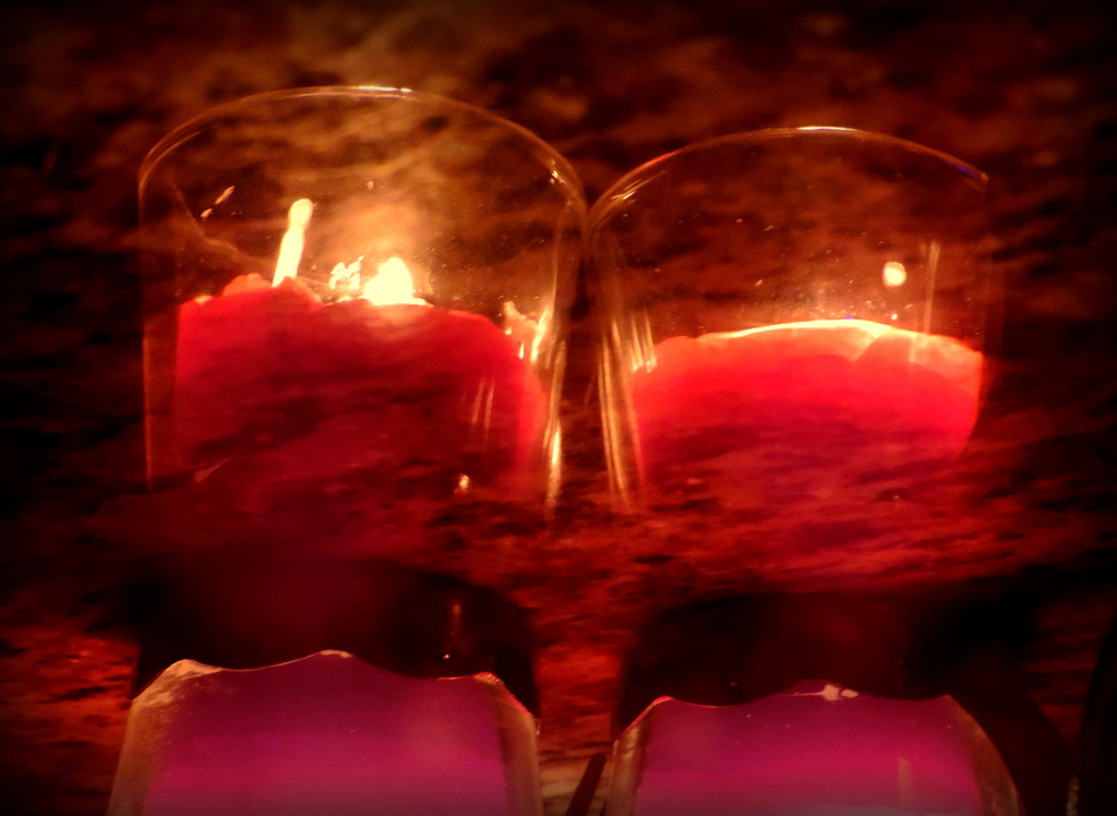Candle reflections! by homeschoolmom