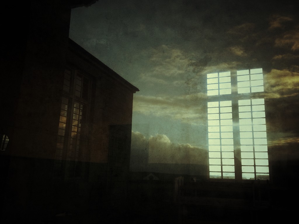academy window reflection  by ingrid2101
