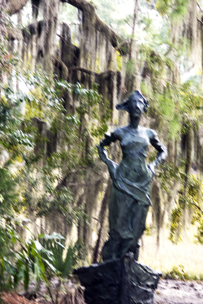 Live Oak - Spanish Moss- Statue by hjbenson