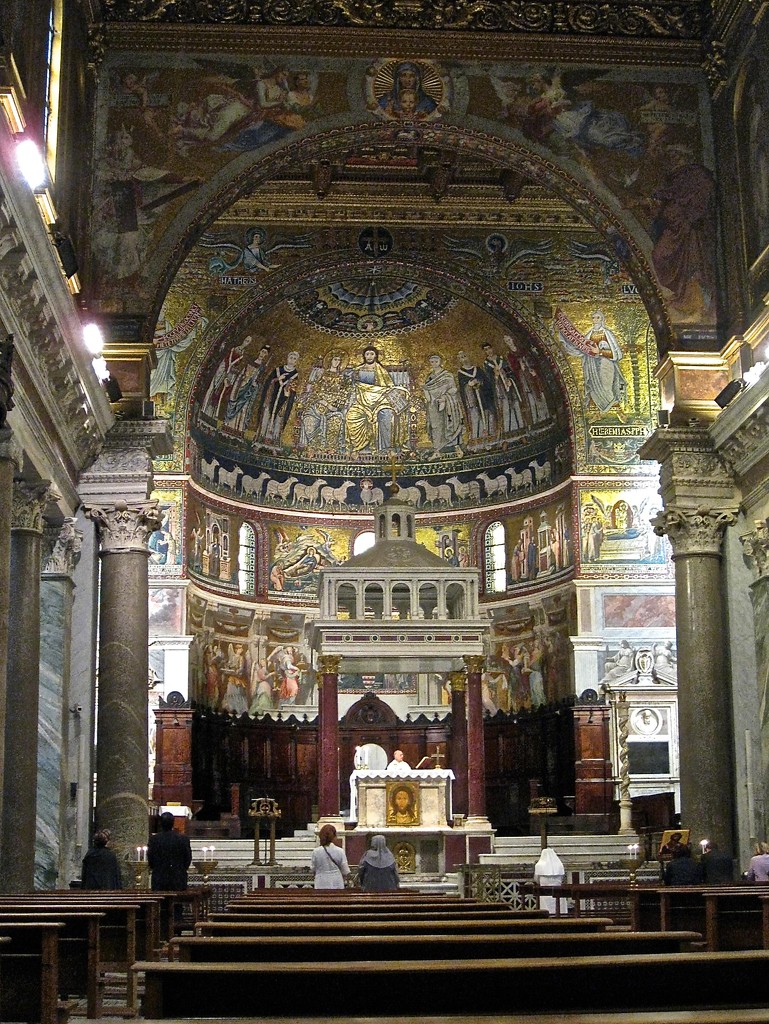 Basilica di Santa Maria, Trastevere by brigette