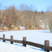 Fence in the Snow by april16