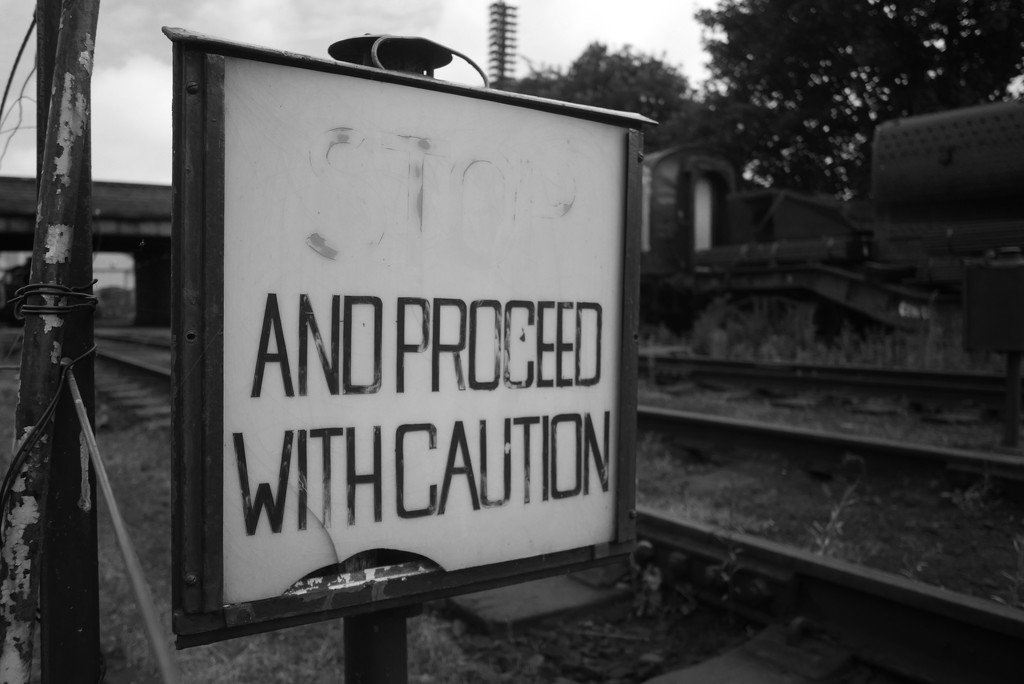A is for AND PROCEED WITH CAUTION by newbank