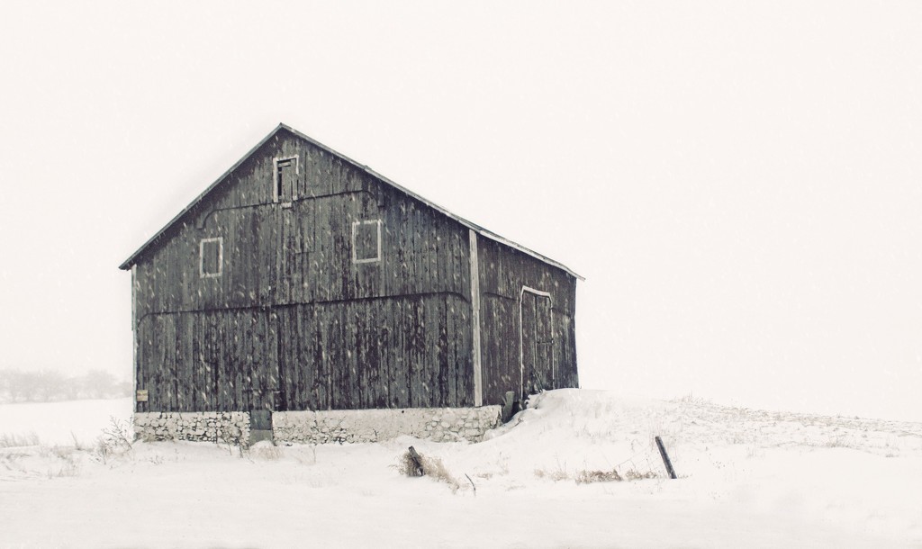 old barn by edie