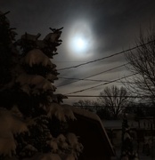 2nd Feb 2015 - Odd Cloudy Image Around The Moon