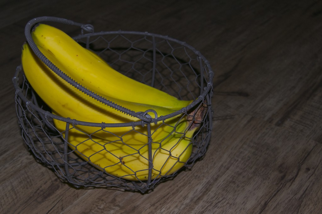 "B" is for Basket of Bananas by meemakelley
