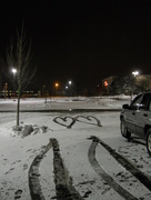 3rd Feb 2015 - Hearts in the parking lot