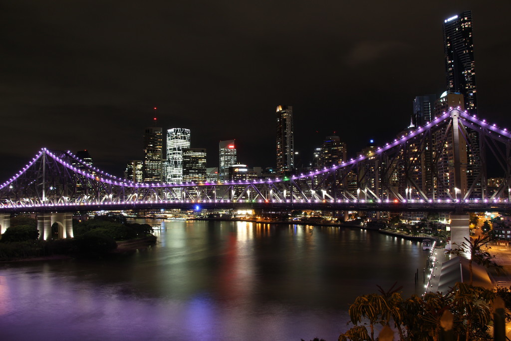 The Bridge Lights up for Peter Greste by terryliv