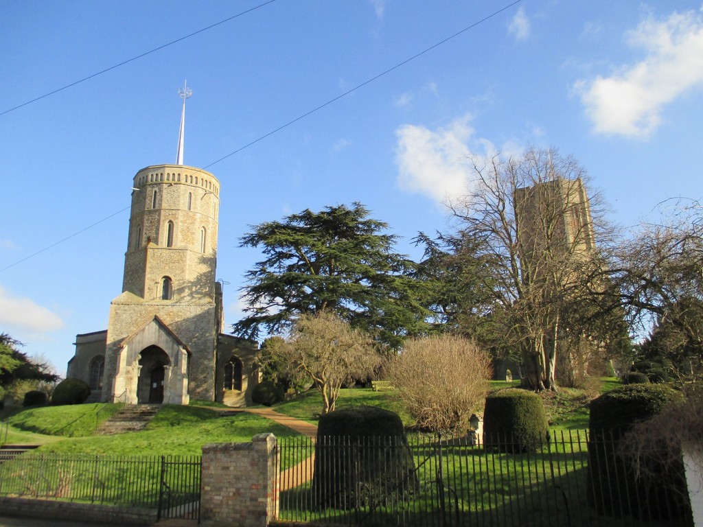 Swaffham Prior - twin churches by g3xbm