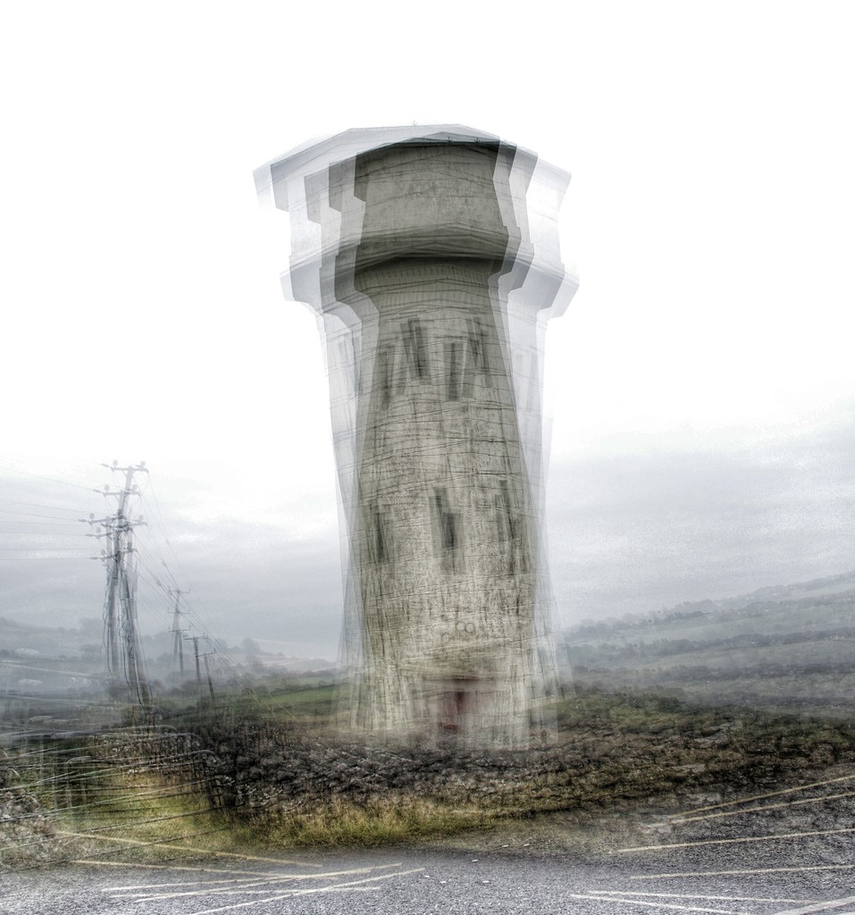 old water tower, 6 x multi exposure by jack4john