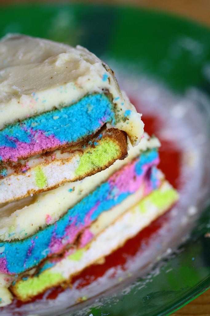 Rainbow Cake by sarahlh