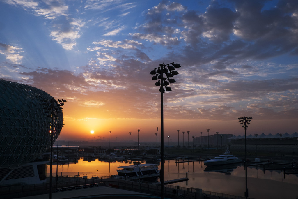 Day 018, Year 3 - Another Morning Over Yas Marina by stevecameras