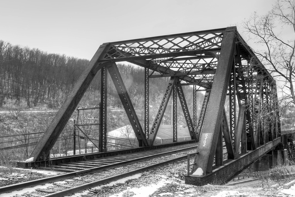 Railroad trestle by mittens
