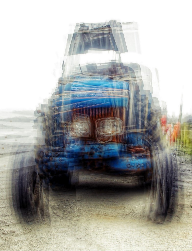 Ford tractor x 6 exposures by jack4john