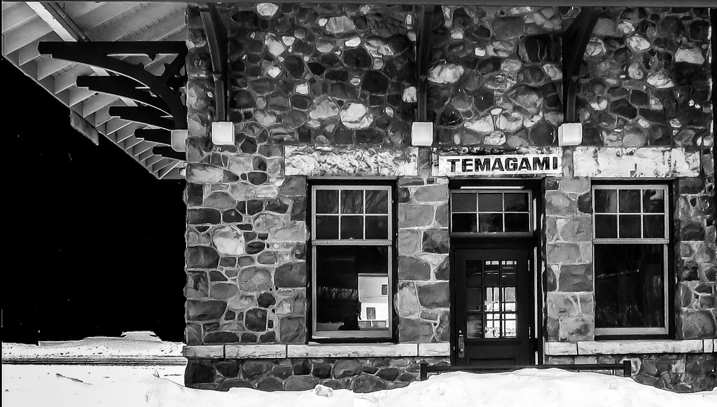 Temagami Train Station by radiogirl
