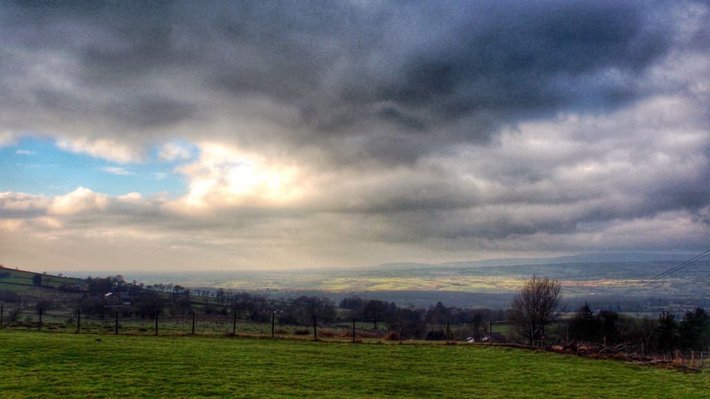 Looking over Ribchester by happypat