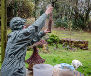 16th Feb 2015 - A Year of Days: Day 47 - Refilling the bird feeders...