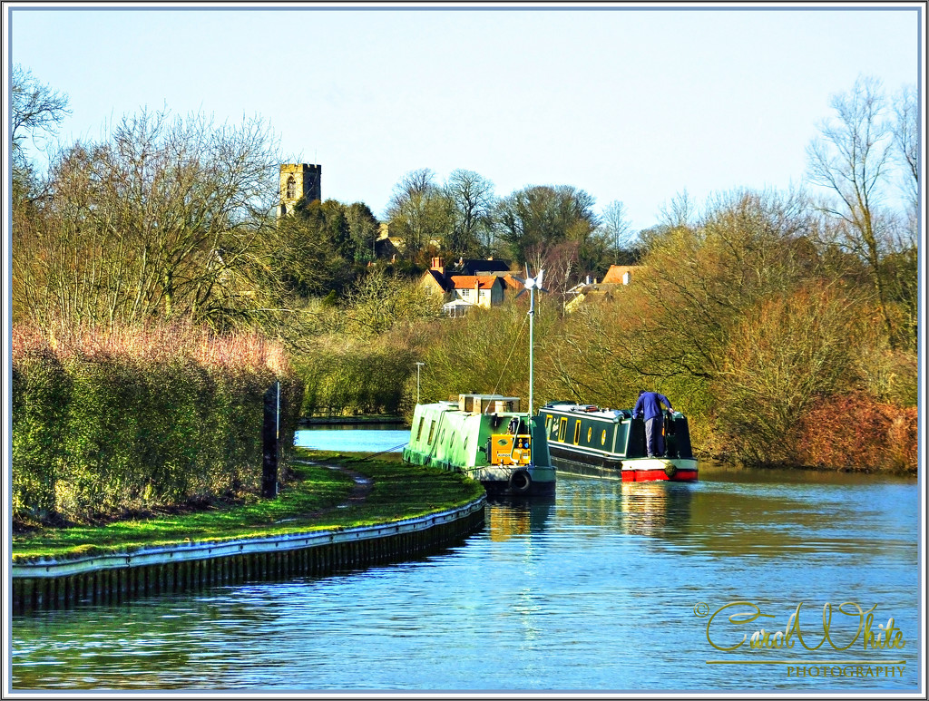 Stoke Bruerne Village And The Grand Union Canal by carolmw