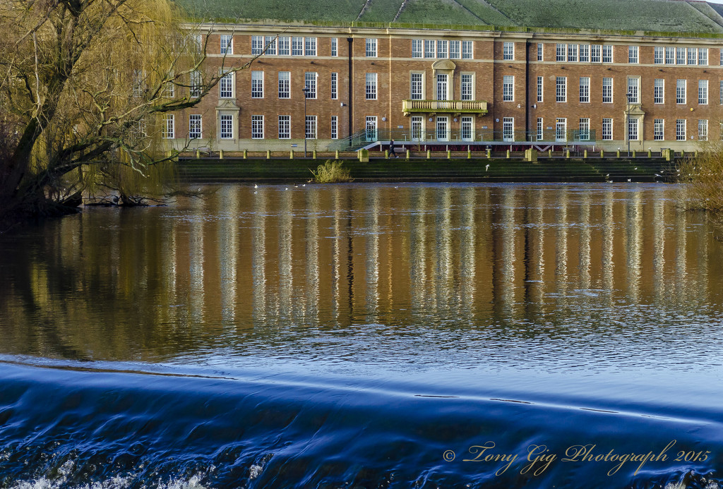 Reflection On The Derwent by tonygig