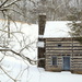 Kilgore Fort House in the Snow by calm