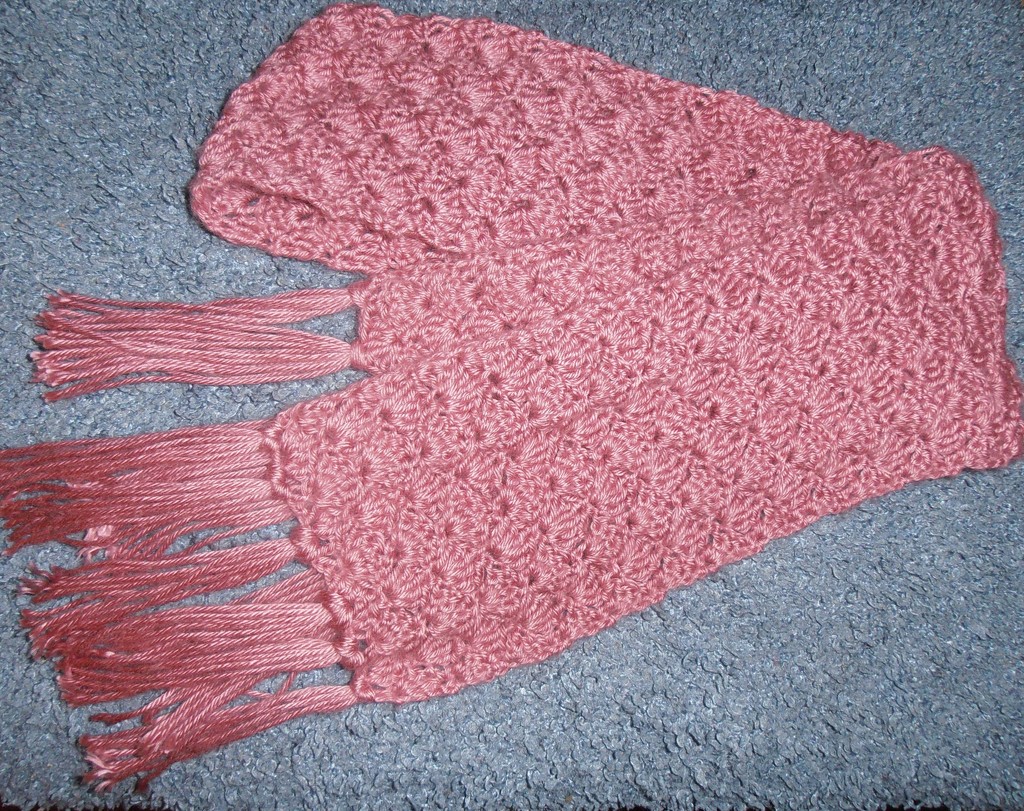 My Scarf is Finished by julie