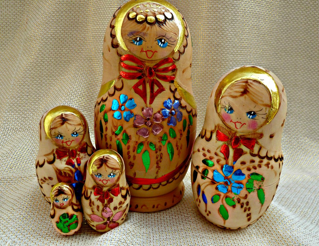 Russian Nesting Dolls. by wendyfrost