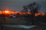 18th Feb 2015 - Sun Drops in on a Kansas Winter Farm Scene